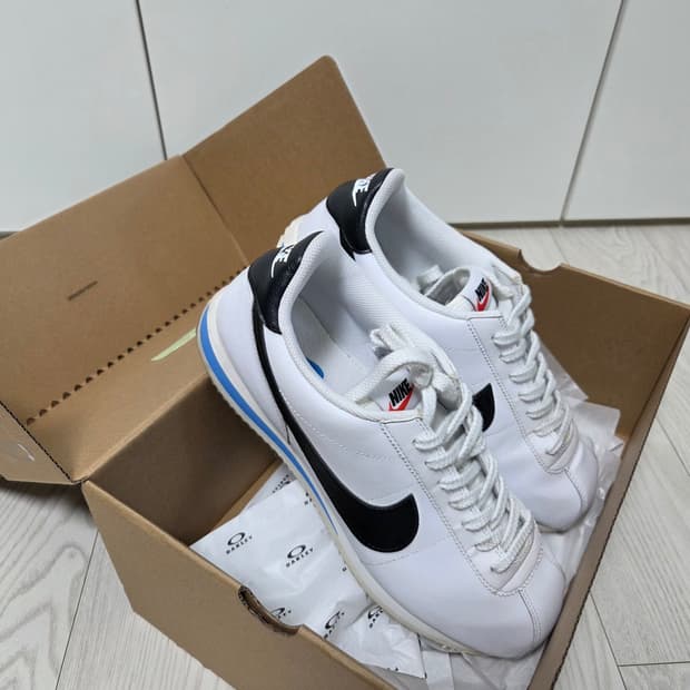 (290)코르테즈 화이트앤블랙