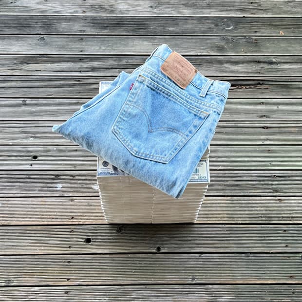 90s 리바이스 550 릴렉스드 핏 made in USA
