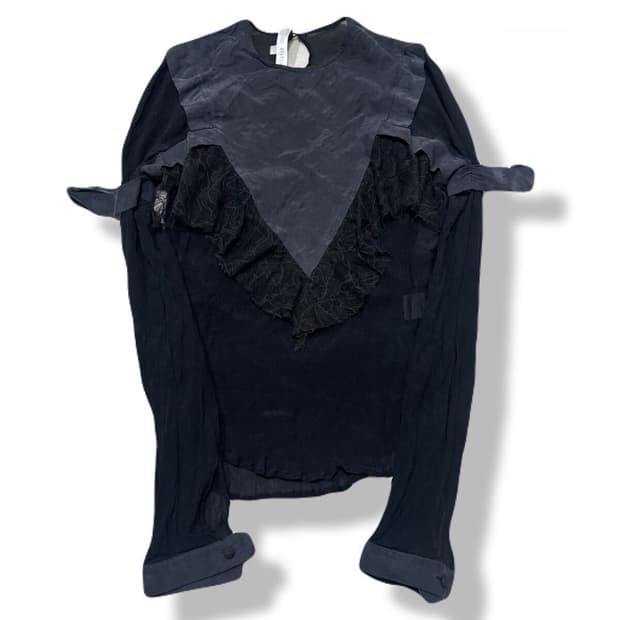 Veronique Branquinho Silk Cutsew Shirt