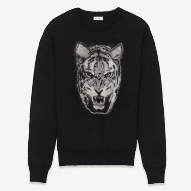 생로랑 16FW Tiger Knit