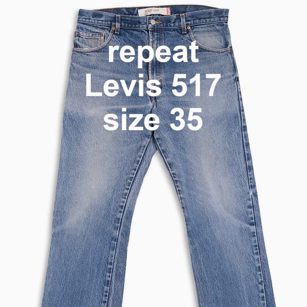 빈티지 리바이스 517 35 사이즈 LV5173633