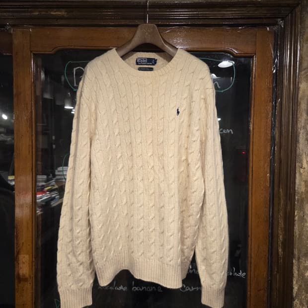 폴로랄프로렌 케이블니트