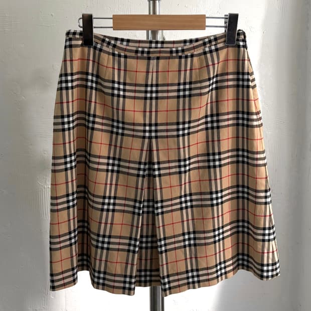 Burberry 버버리 블루라벨 노바체크 플리츠 스커트
