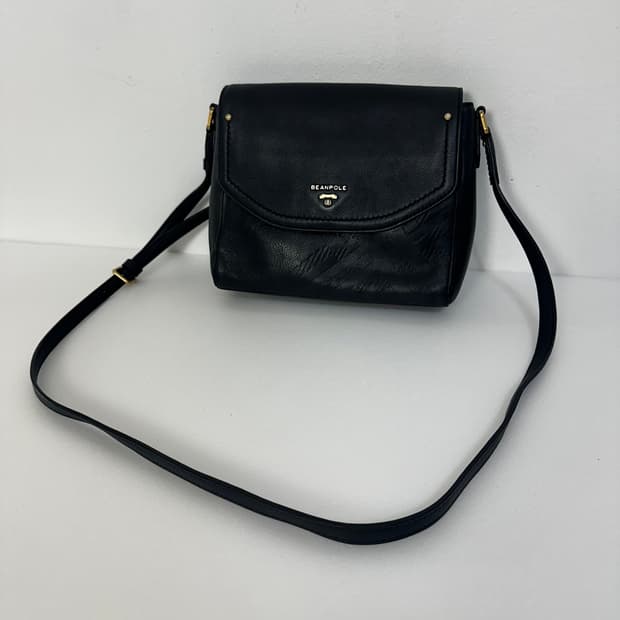 beanpole 빈폴 소가죽 크로스백 숄더백