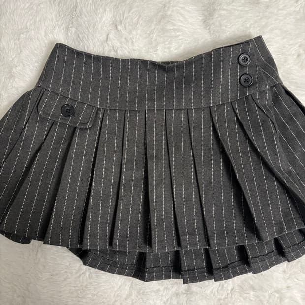 클리시어 플리츠 스커트