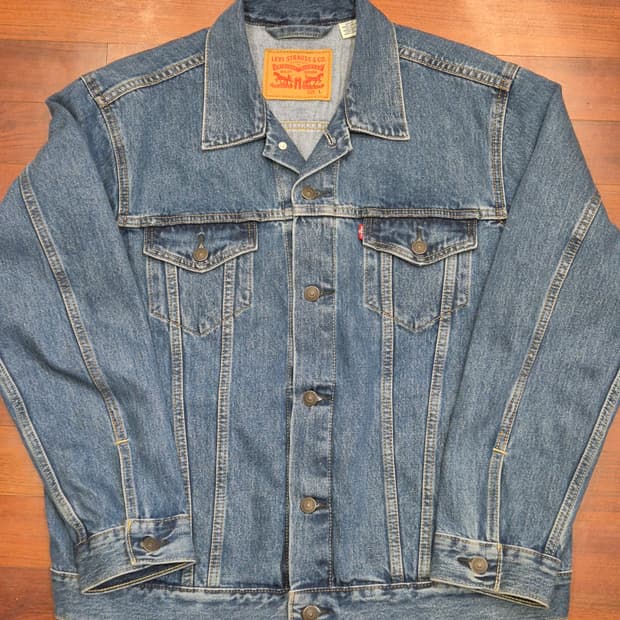 리바이스 데님자켓 3세대 72334