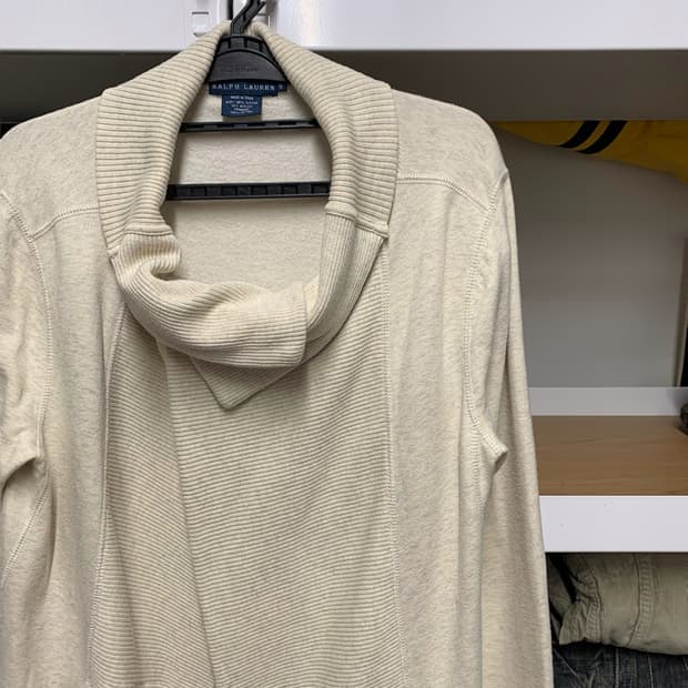 [S] 랄프로렌 숄카라 롱가디건