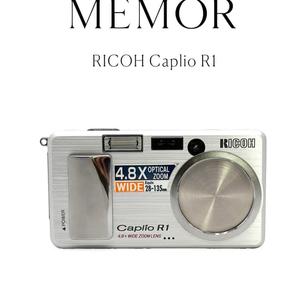 희귀/쿨톤뽀용느낌작례♥️RICOH Caplio R1 리코 디카