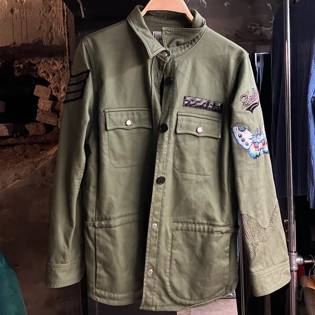 자딕앤볼테르 야상자켓 카키  #csz1033