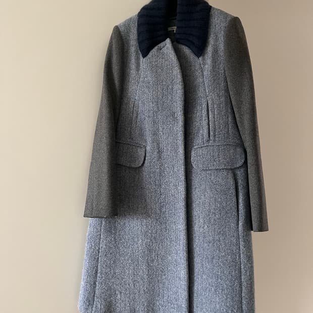 CARVEN 알파카 울 코트 (까르벵) 36size