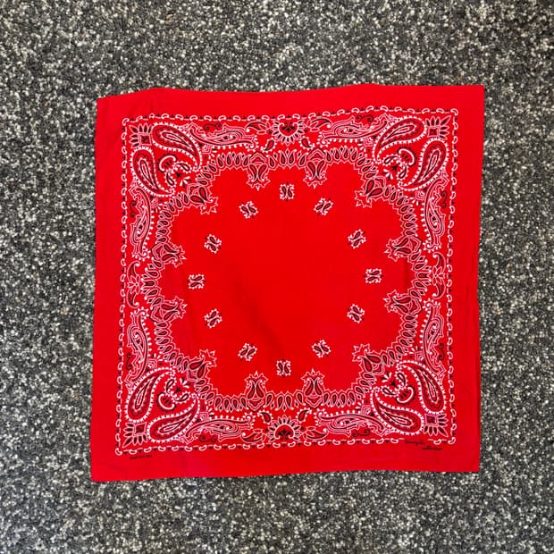 빈티지 페이즐리 반다나 (57x56cm)