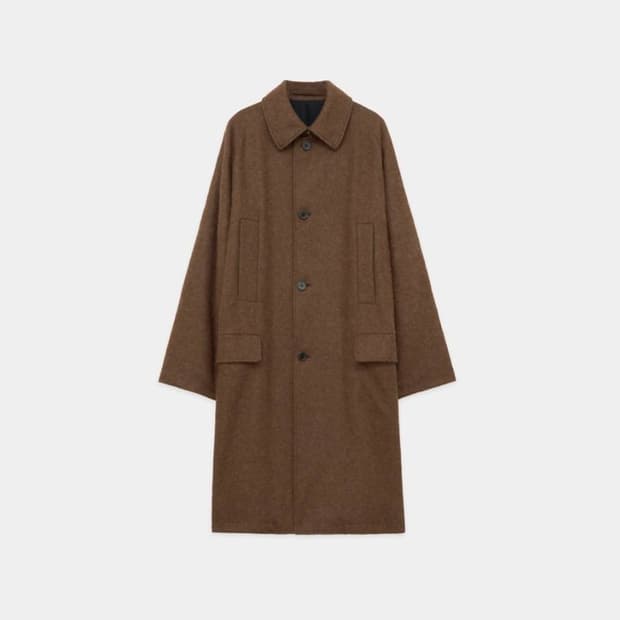 마카웨어 markaware 래글런 알파카 맥 코트