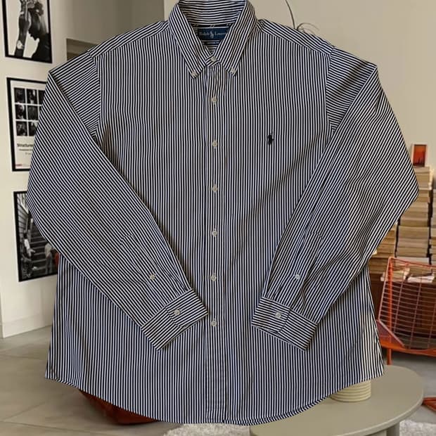 폴로 랄프로렌 스트라이프 셔츠 (Man M) AB1354