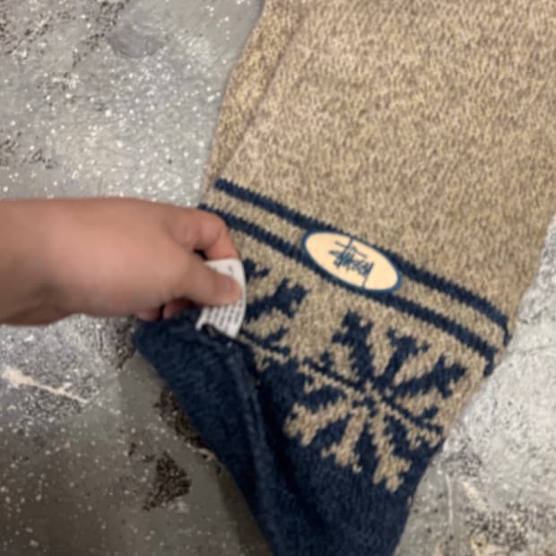 올드 스투시 old stussy 머플러 목도리 