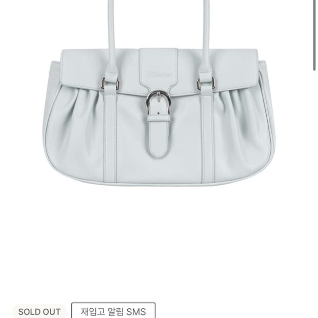클리시어 돌리백 민트 미듐 Vintage dolly buckle bag
