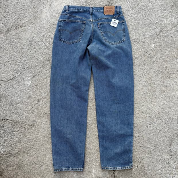 90's 리바이스 550 테이퍼드 데님팬츠 B97