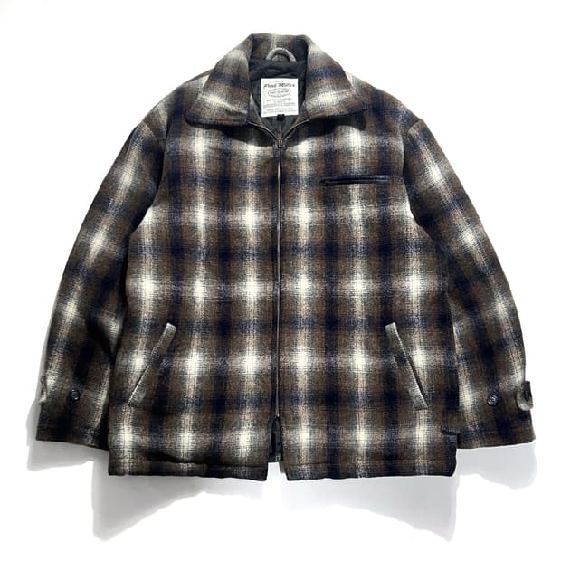 Vintage Check Wool jacket