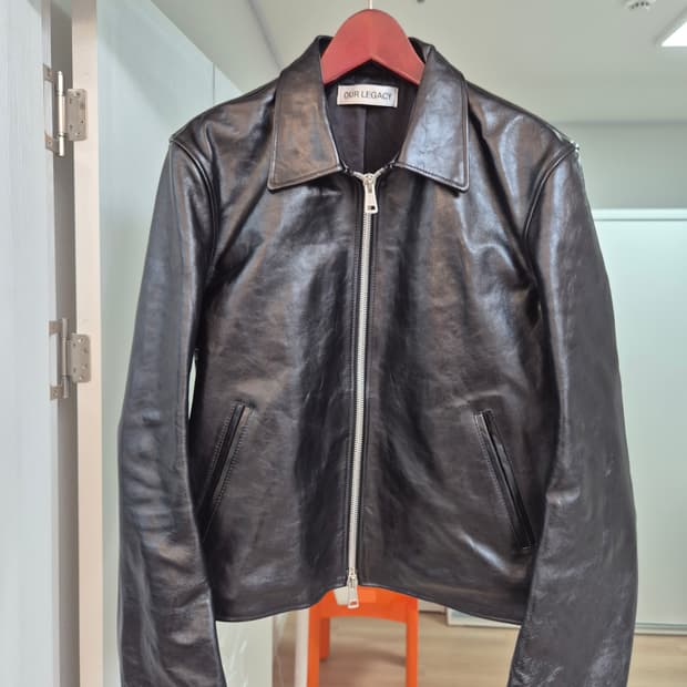 아워레가시 미니 레더자켓 48