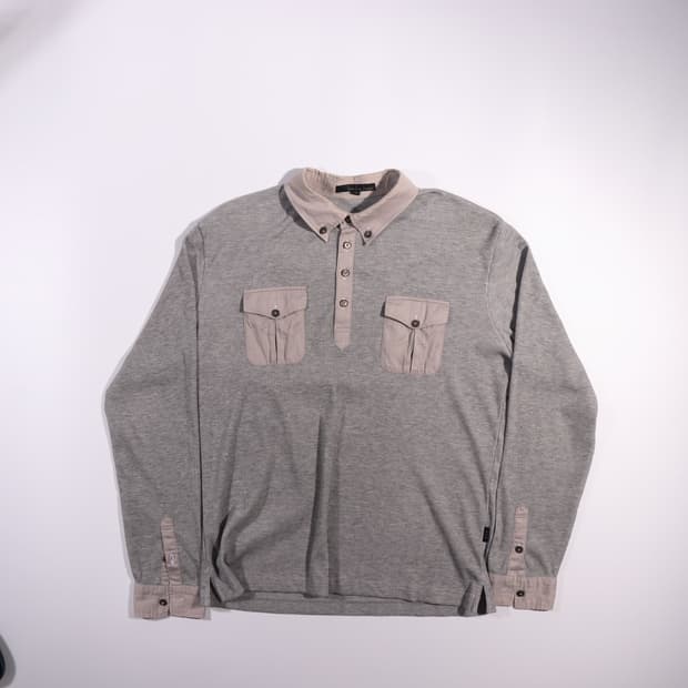 빈폴 옴므 헨리넥 롱슬리브 B256