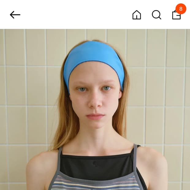 엔조블루스 헤어밴드