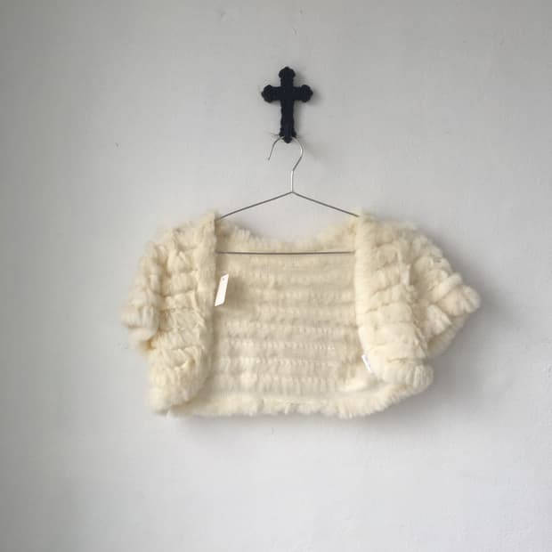 rabbit Fur vest