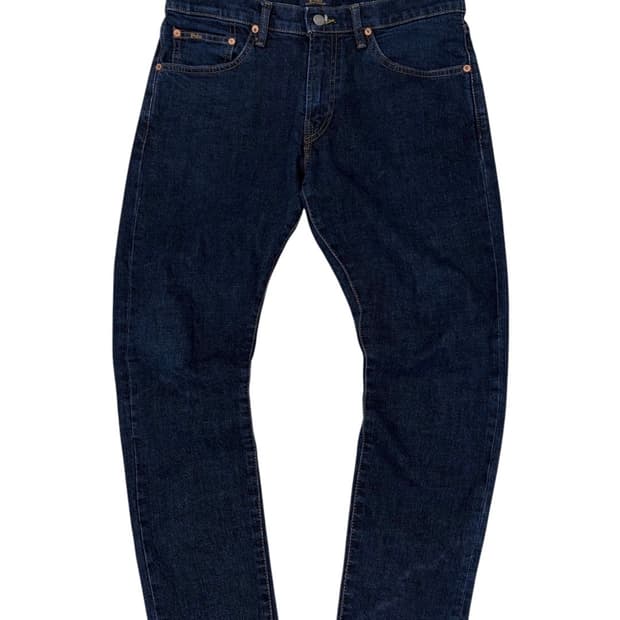 폴로 슬림핏 데님팬츠 (32) 