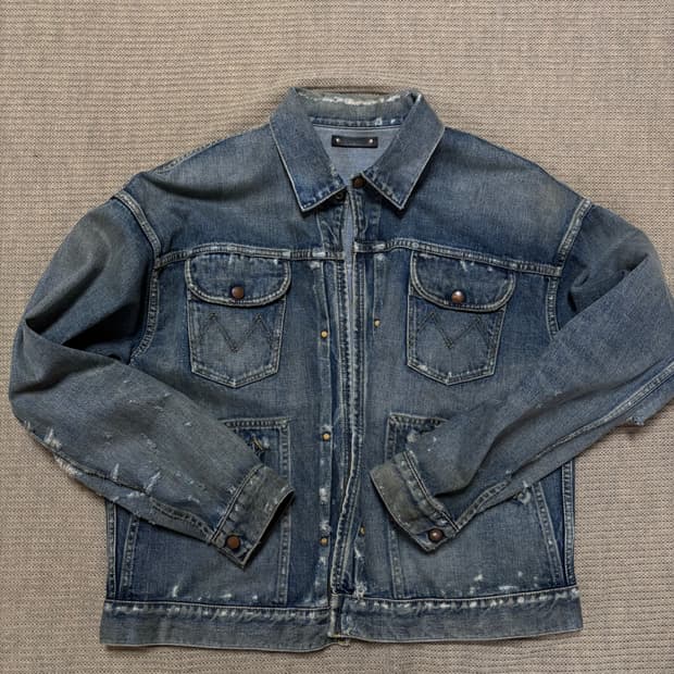 마인데님 랭글러 자켓 E.BF-ZP GJKT - USS 2사이즈