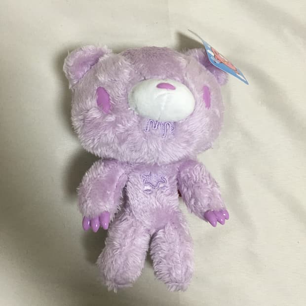 [새상품] 글루미 베어 gloomybear 키링 라이트 퍼플
