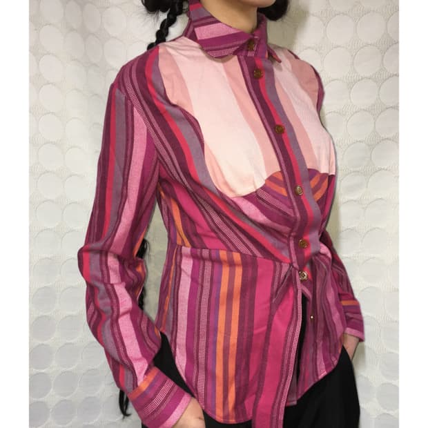 vivienne westwood 스트라이프 셔츠