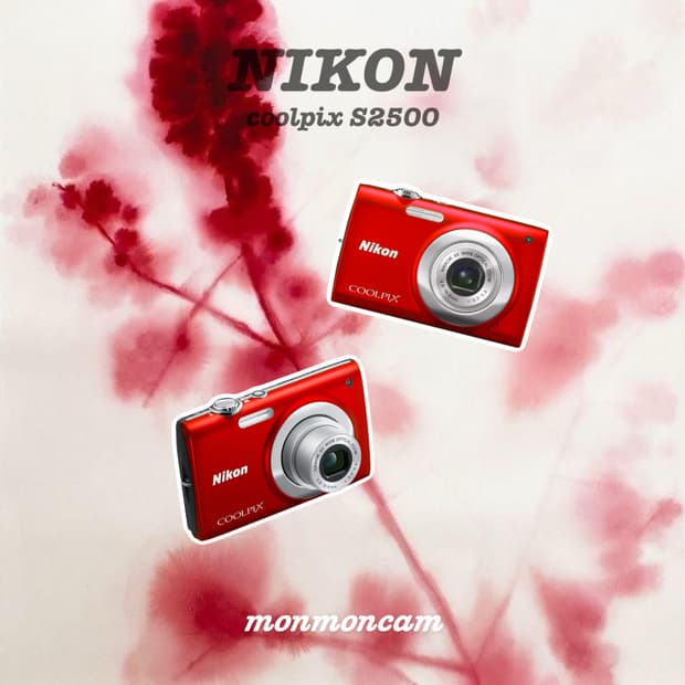 니콘 쿨픽스 s2500 레드 coolpix 디카