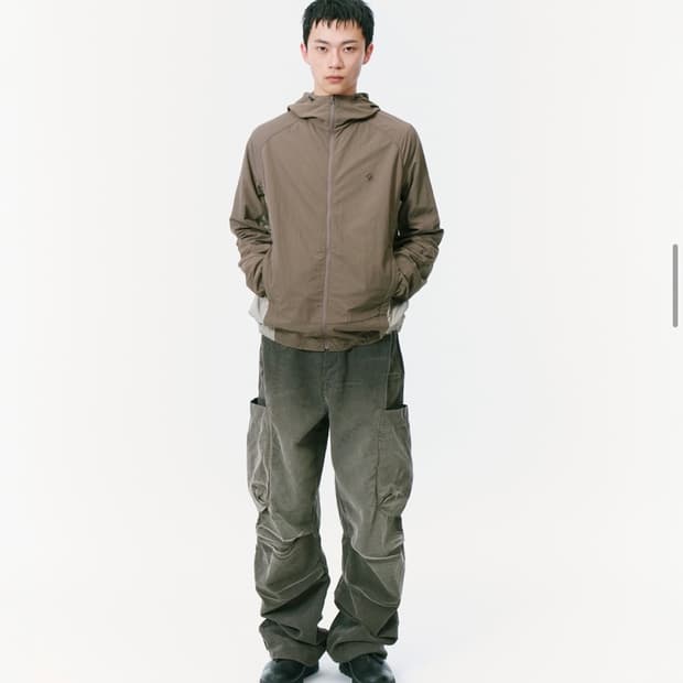 산산기어 알파재킷 25FW 브라운 바람막이