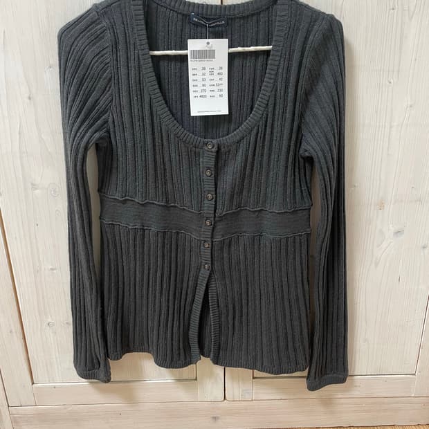 브랜디멜빌 차콜 니키 베이비돌 가디건 니트