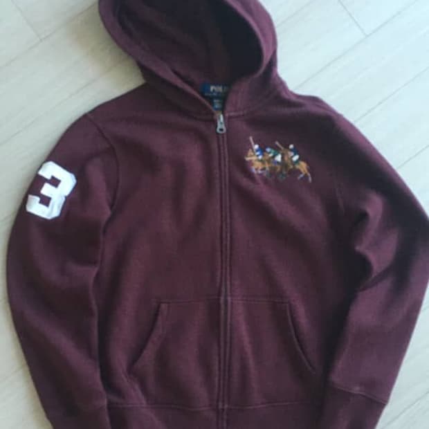 폴로 빅포니 후드집업