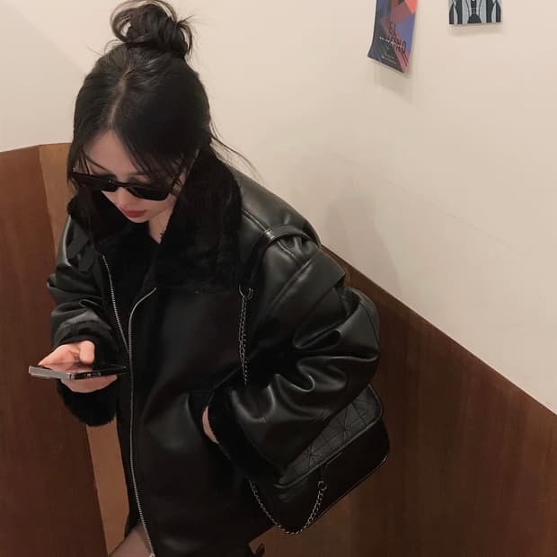 Moso Vegan leather jacket