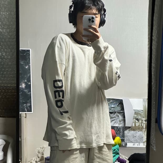 갤러리 디파트먼트 와플 롱슬리브 팝니다!