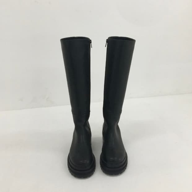 새상품) 블랙 데일리 롱부츠 245