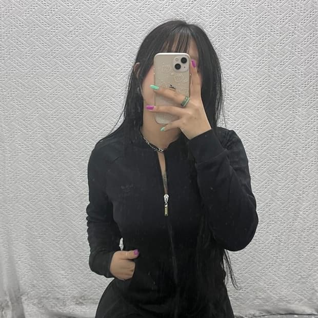 아디다스 유로파 슈퍼걸 시크 올블랙 져지 집업 90 C07199