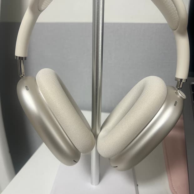 애플 에어팟 맥스 USB C 스타라이트