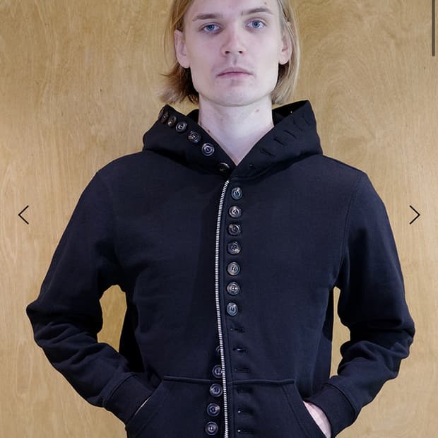 doesntmatter Button Hoodie (Black) 2사이즈