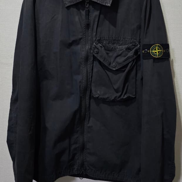 정품 스톤아일랜드 117WN 올드이펙트 오버셔츠 L / 100