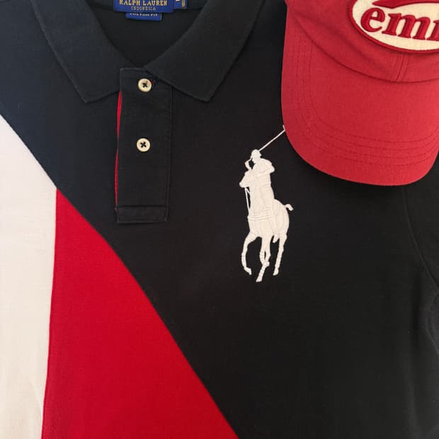 폴로(Polo ralph lauren) 빅포니 코튼카라pk