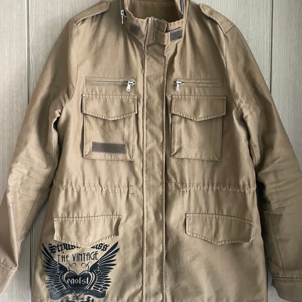 에고이스트 그런지 갸루 y2k 야상