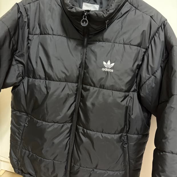 아디다스 숏패딩