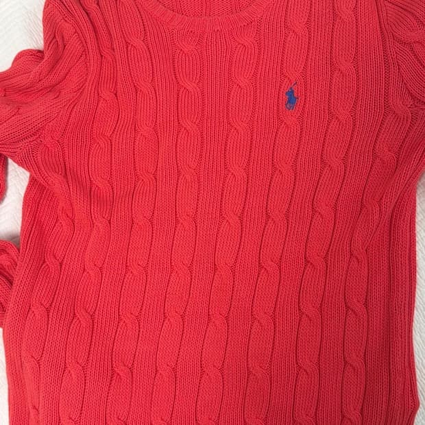 폴로 랄프로렌 피마코튼 니트 m