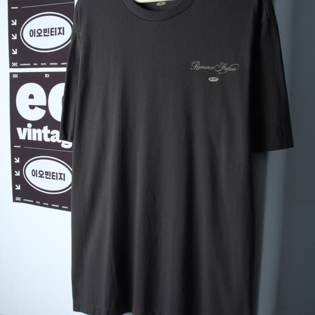 (XL-2XL) 브랜드빈티지 반팔 티셔츠 2025 멜로망스-H35909