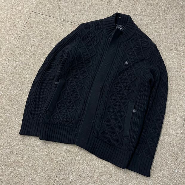  빈폴 니트집업 자켓