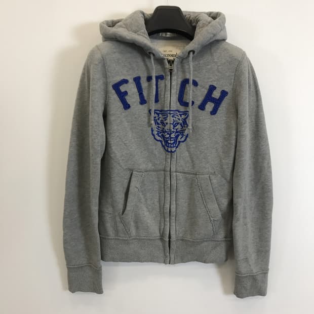 아베크롬비 Y2K 블루 타이거 후드집업 [S]