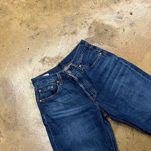 [정품] 리바이스 데님 청바지 진청 b17