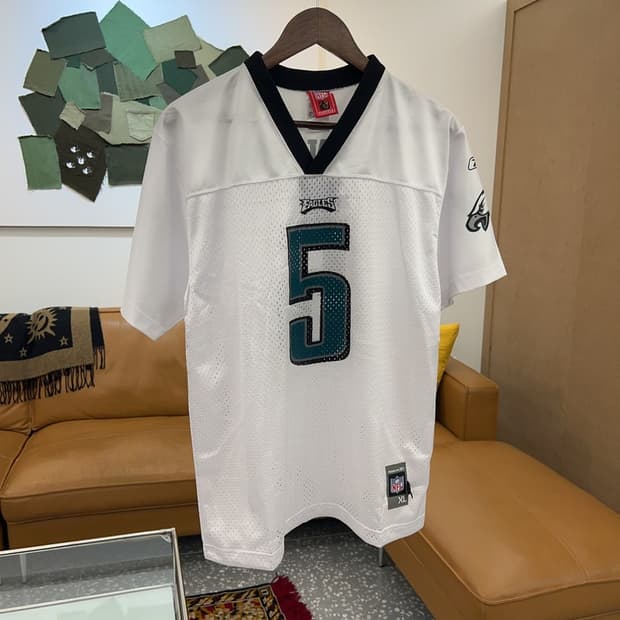 NFL 필라델피아 이글스 풋볼 유니폼 져지 반팔티 100 C04364 