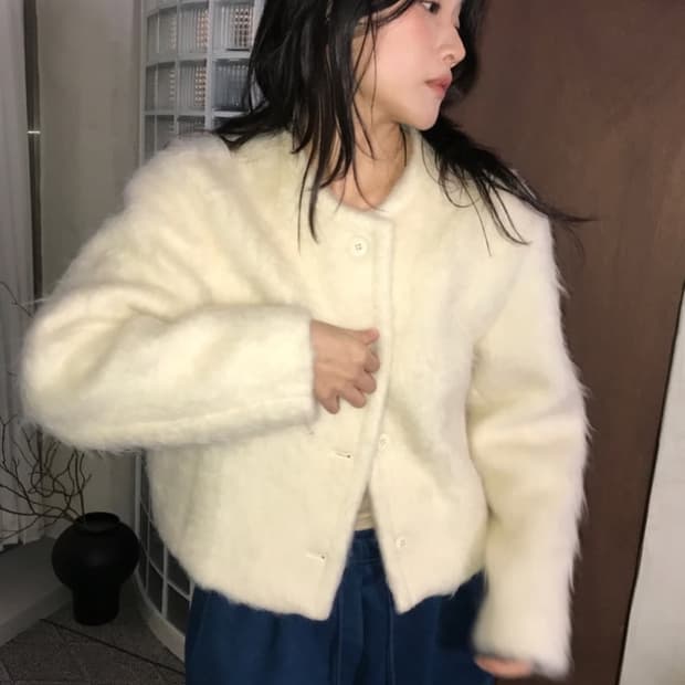 헤어리울자켓